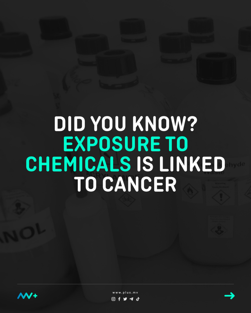 Research has shown that certain chemicals are linked to cancer. How