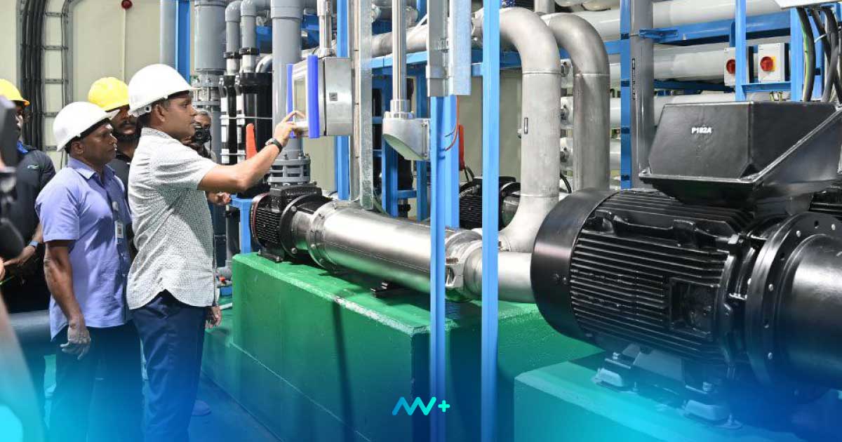 MWSC Unveils New RO Plant in Hulhumale’ MV+